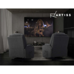 Artiss Electric Massage Chair Recliner Sofa Lift Motor Armchair Heating Fabric - Image 6