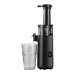 Devanti Slow Juicer Cold Press Fruit Juice Extractor 130W Black - Image 3