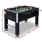 5FT Soccer Table Foosball Football Game Home Party Pub Size Kids Adult Toy Gift - Image 2