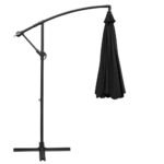 Instahut 3m Outdoor Umbrella Cantilever Garden Beach Patio Black - Image 3