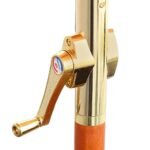 Instahut 3m Outdoor Umbrella Pole Umbrellas Beach Garden Sun Stand Patio Beige - Image 3