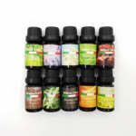 Milano Ultrasonic USB Diffuser with 10 Aroma Oils Humidifier LED Light 130ml - Dark Wood - Image 7