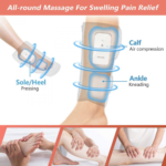 Leg Massager Heated Air Compression Foot Massage Calf Circulation Muscles Relax - Image 8