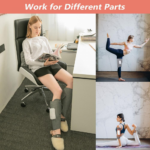 Leg Massager Heated Air Compression Foot Massage Calf Circulation Muscles Relax - Image 9