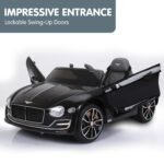 Kahuna Bentley Exp 12 Licensed Speed 6E Electric Kids Ride On Car Black - Image 5