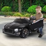 Kahuna Bentley Exp 12 Licensed Speed 6E Electric Kids Ride On Car Black - Image 6