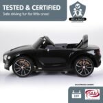 Kahuna Bentley Exp 12 Licensed Speed 6E Electric Kids Ride On Car Black - Image 10
