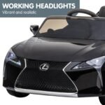 Kahuna Licensed Lexus LC 500 Kids Electric Ride On Car - Black - Image 7