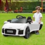 Kahuna R8 Spyder Audi Licensed Kids Electric Ride On Car Remote Control - White - Image 4