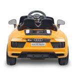 Kahuna R8 Spyder Audi Licensed Kids Electric Ride On Car Remote Control - Yellow - Image 7