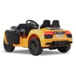 Kahuna R8 Spyder Audi Licensed Kids Electric Ride On Car Remote Control - Yellow - Image 8