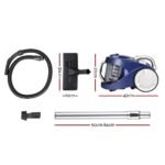 Devanti 2200W Bagless Vacuum Cleaner Blue - Image 2