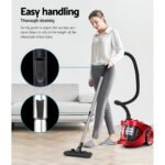 Devanti 2200W Bagless Vacuum Cleaner Red - Image 6
