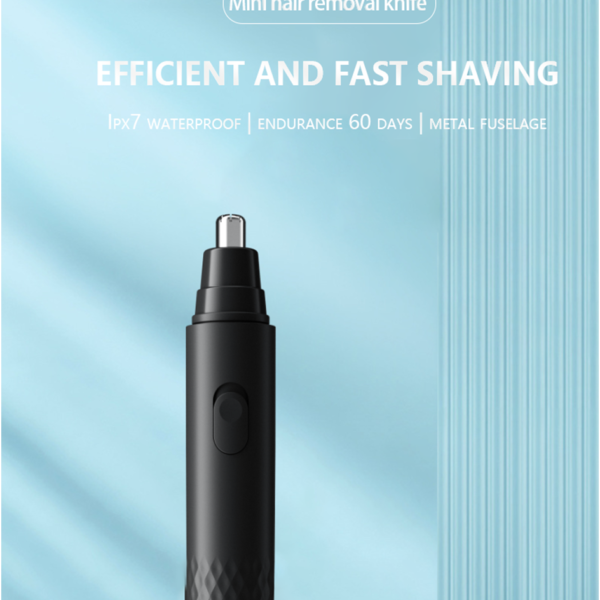 Electric nose hair trimmer