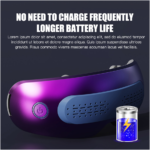 Eye Massager; poratable and reachargeable; eye stress relief - Image 3