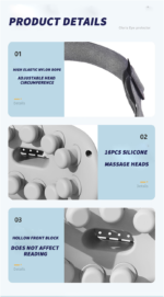 Eye Massager; poratable and reachargeable; eye stress relief - Image 7