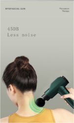 Myofascial Massage Gun; Rechargeable batteries - Image 7