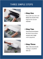 Vacuum Sealer machine; automatic sealer; food storage device - Image 8