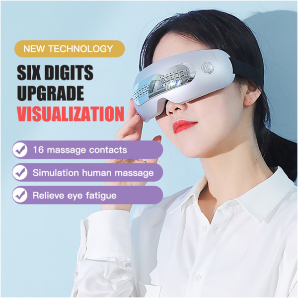 Eye Massager; poratable and reachargeable; eye stress relief